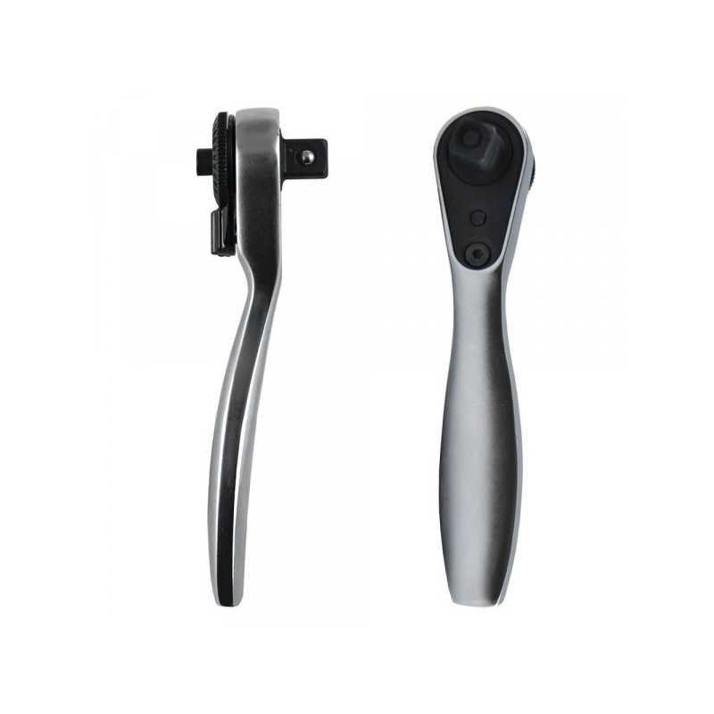 OUTIL MINI CLIQUET 1/4 "72 dents 85MM - ACIER ZINGUÉ