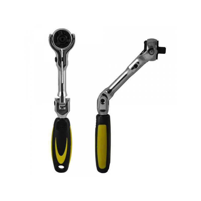 OUTIL CLIQUET 72 DENTS ARTICULÉ COURT DE 1/4" 175MM