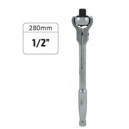 OUTIL CLIQUET À 72 DENTS TÊTE PIVOTANTE DE 1/2" 280MM 51406