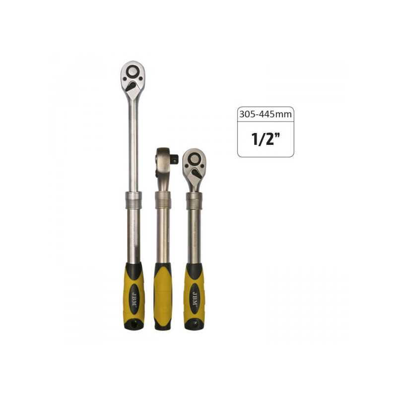 OUTIL 1 CLIQUET EXTENSIBLE 72 DENTS DE 1/2”