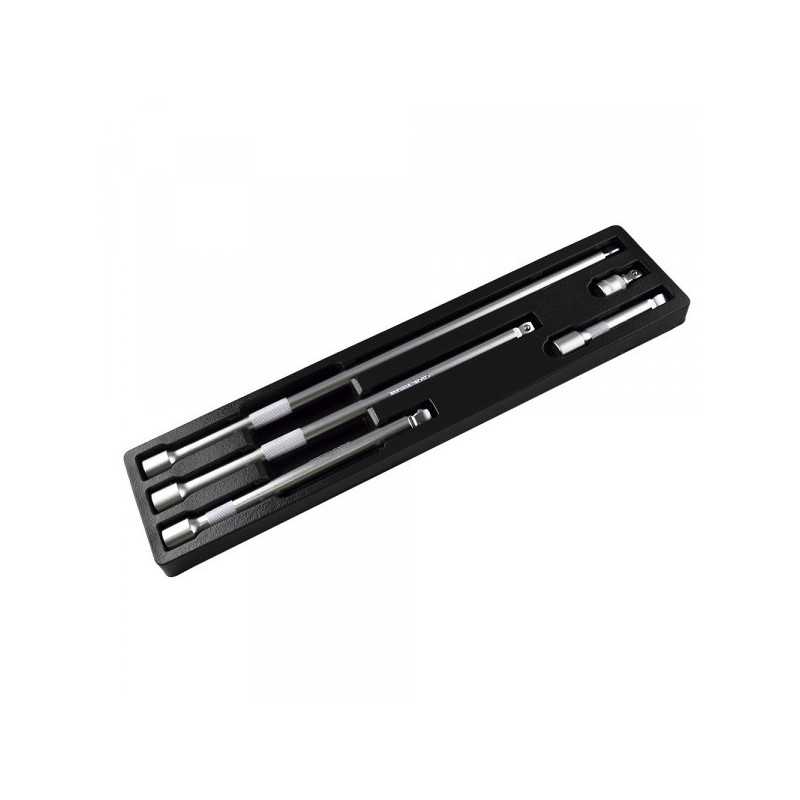 OUTILLAGE JEU DE RALLONGES DE 1/2” À TÊTE SPHERIQUE