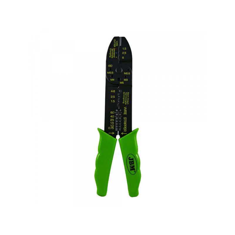 PINCE À SERTIR POUR COSSES ISOLÉES ET NON ISOLÉES 9" 52761 PINCE À SERTIR POUR COSSES ISOLÉES ET NON ISOLÉES 9" 52761