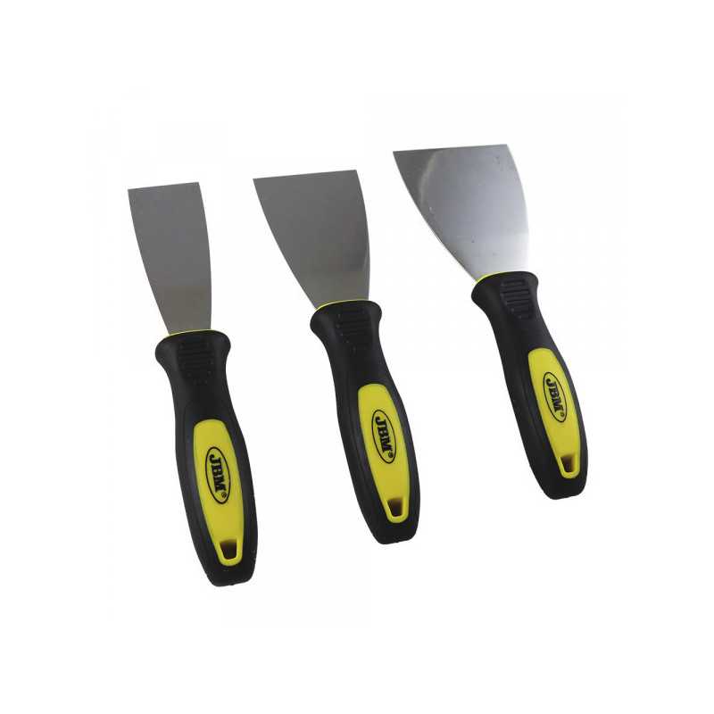 OUTILLAGE SET DE 3 SPATULES EN ACIER 51951