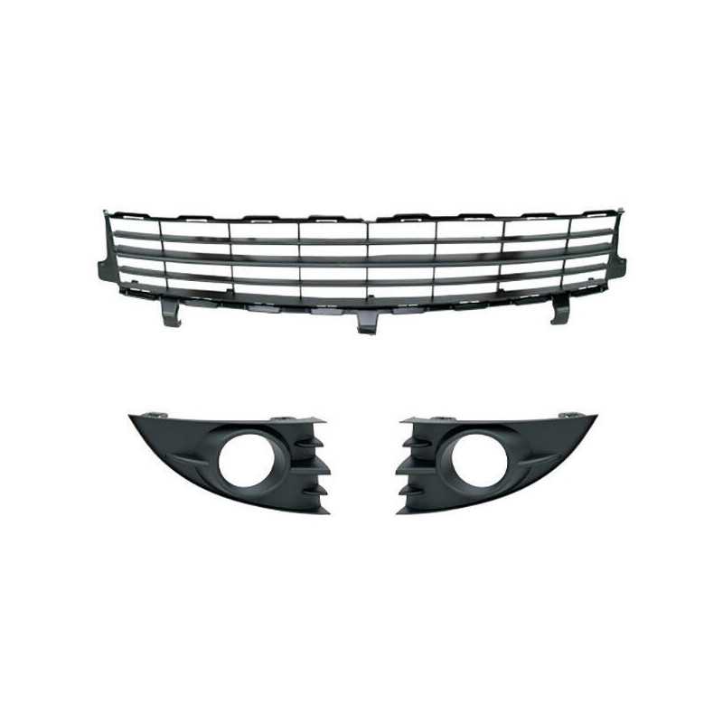 Kit Grilles pare choc avant inférieur pour Renault Scenic de 2006 à 09/2008