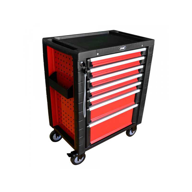 SERVANTE MOBILE AVEC SYSTEME ANTI-BASCULEMENT