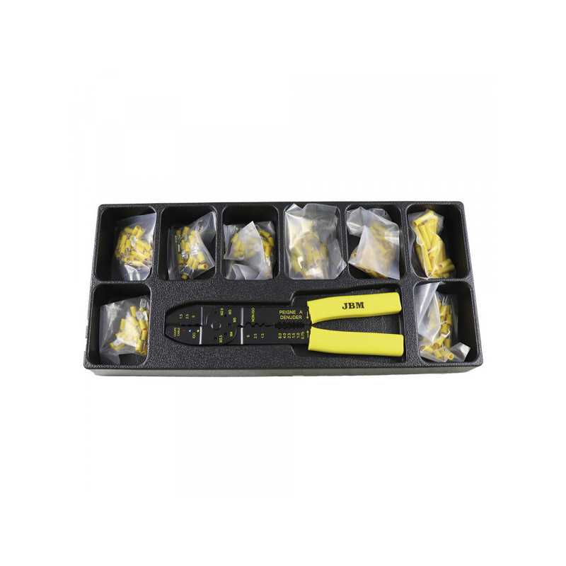 MODULE DÉNUDEUSE + BORNES POUR SERVANTE D'OUTILS 10733 MODULE DÉNUDEUSE + BORNES POUR SERVANTE D'OUTILS 10733