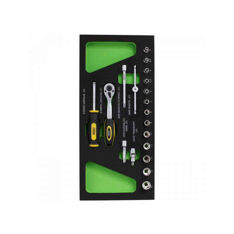 MODULE DOUILLE 1/4" EVA