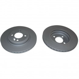 Jeu de 2 disques de frein avant EICHER pour Mini R50 R52 R53 One Cooper et Cooper S 104120019