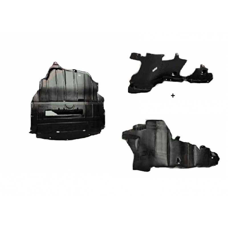 Pack lot 3 Caches sous moteur pour Renault Safrane à partir de 05/1992
