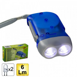 LAMPE DINAMO 2 LEDS 6 LM 51573