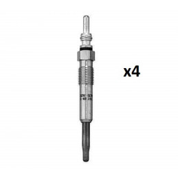 Lot 4 Bougies de préchauffage pour Nissan Interstar Primastar Opel Vivaro Movano Renault 1.5 1.9 2.2 Dci 088 373*4