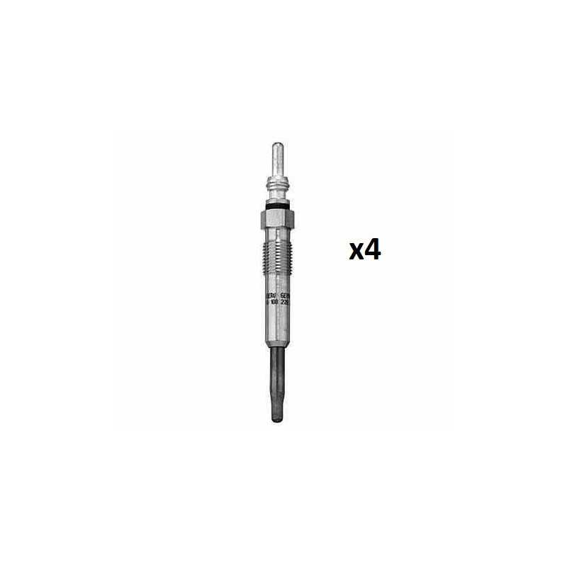 Lot 4 Bougies de préchauffage pour Nissan Interstar Primastar Opel Vivaro Movano Renault 1.5 1.9 2.2 Dci 088 373*4