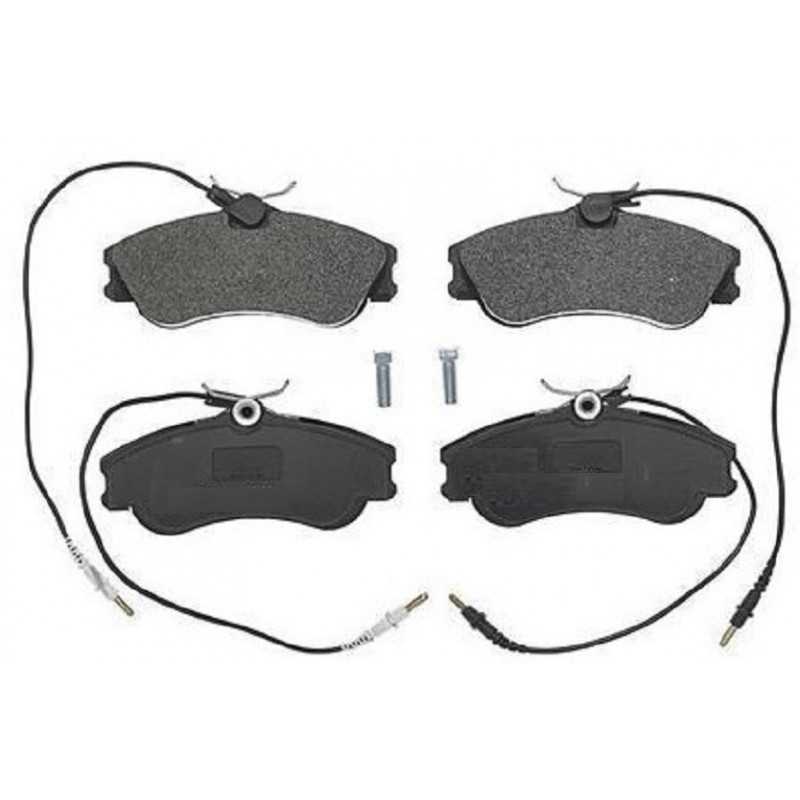 Jeu de 4 Plaquettes de frein avant EICHER pour Citroen Berlingo Xsara Peugeot 306 Partner