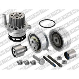 Kit courroie de distribution A/Pompe pour Audi A1 A3 A4 A5 A6 Q5 TT Seat Altea Exeo Ibiza 4 Skoda Fabia Superb Vw 1.6 2.0 KDP...