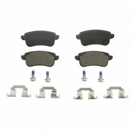 Jeu de 4 plaquettes de frein arrière EICHER pour Renault Grand Scenic 3 et Scenic 3 101745799