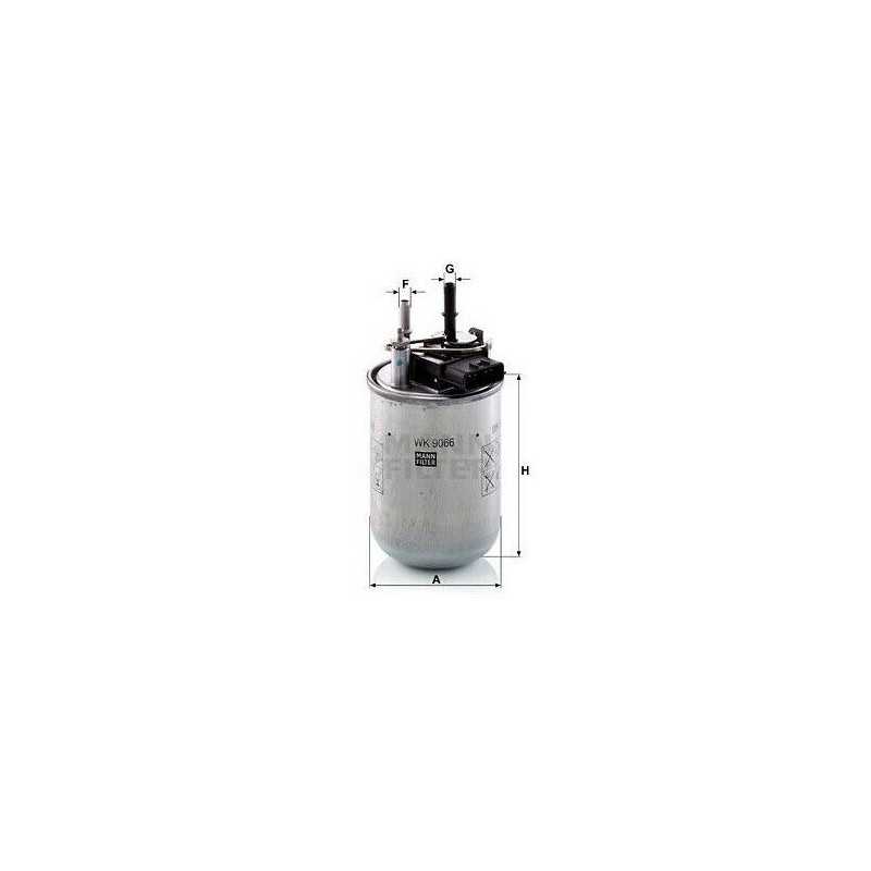 Filtre à carburant MANN-FILTER pour Nissan Juke Pulsar 1.5 WK 9066 Filtre à carburant MANN-FILTER pour Nissan Juke Pulsar 1.5 WK 9066