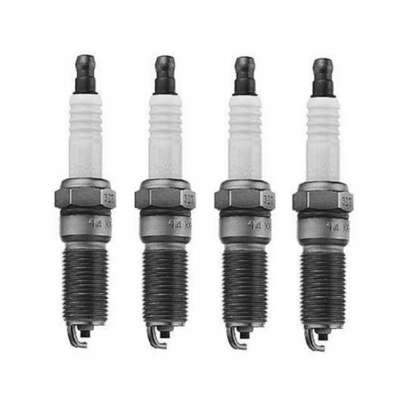 4 Bougies d'allumage NGK pour Ford C-Max Fiesta Focus Ka Mondeo Mazda 2 3 6 121 Volvo C30 S40 V50 PTR 5 D-10