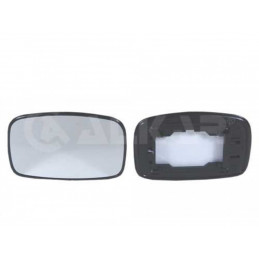 Verre + support rétroviseur extérieur gauche pour Ford Fiesta Escort Mazda 121 6401386