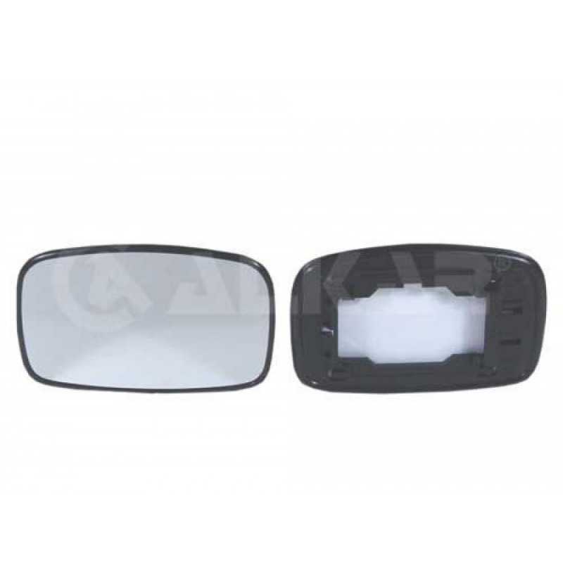 Verre + support rétroviseur extérieur gauche pour Ford Fiesta Escort Mazda 121 6401386