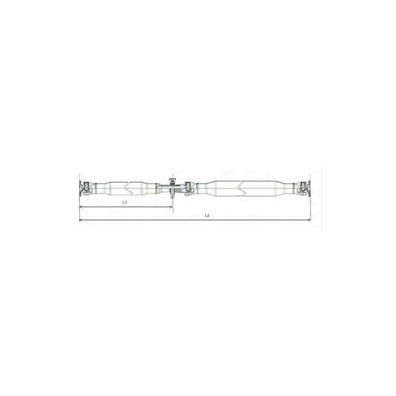 Arbre de transmission pour Mercedes Sprinter Vw Crafter 2.5 Tdi CONSIGNE 28223