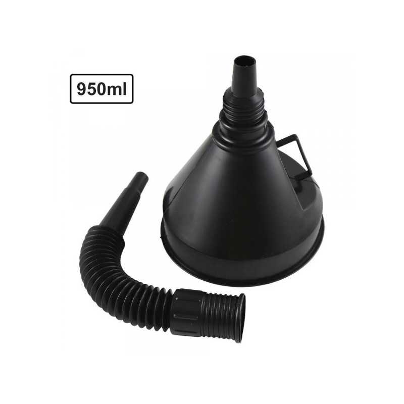 Entonnoir Flexible Pour Huile Et Carburant - Universel, Sans Goutte, Pour Voiture Et Moto