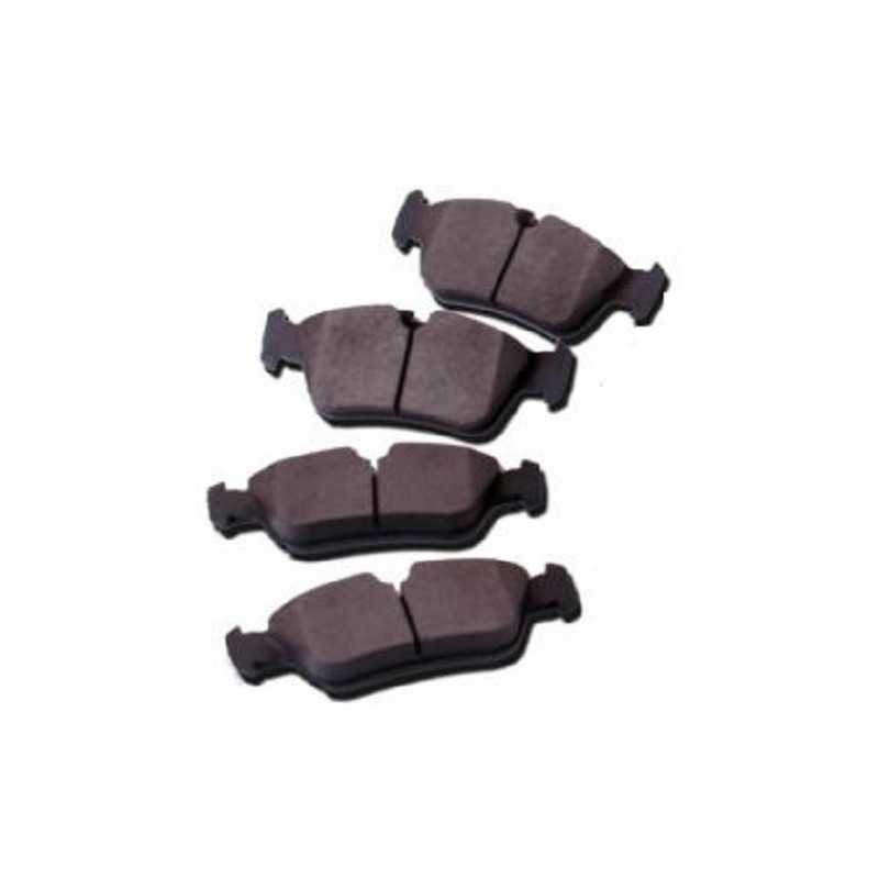 Jeu de 4 plaquettes de frein avant pour Dacia Logan Sandero 2 Renault Clio 4 Twingo 2 Smart Fortwo Forfour