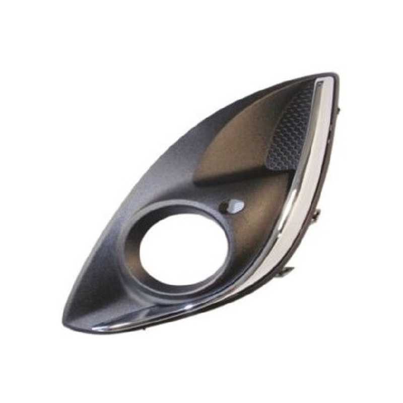 Grille de pare choc avant gauche a/emplacement AB pour Opel Corsa D à partir de 02/11 CHROME