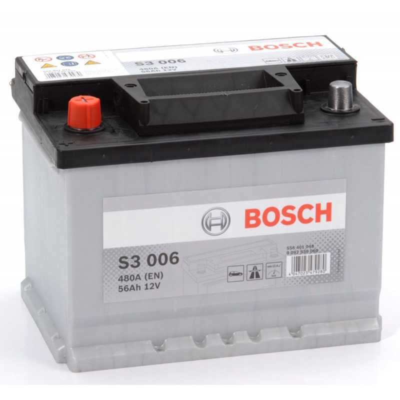 Batterie Bosch 12V 56 Ah 480A S3 006