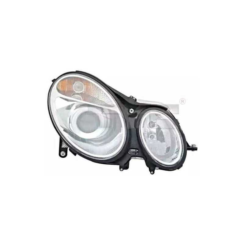 Optique, phare avant gauche a/clignotant s/moteur pour Mercedes CLASSE E W211 de 03/02 à 05/06