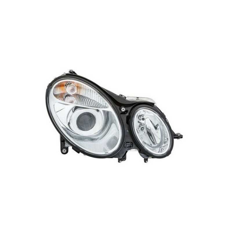 Optique, phare avant gauche a/clignotant xenon a/moteur pour Mercedes CLASSE E W211 de 03/02 à 05/06