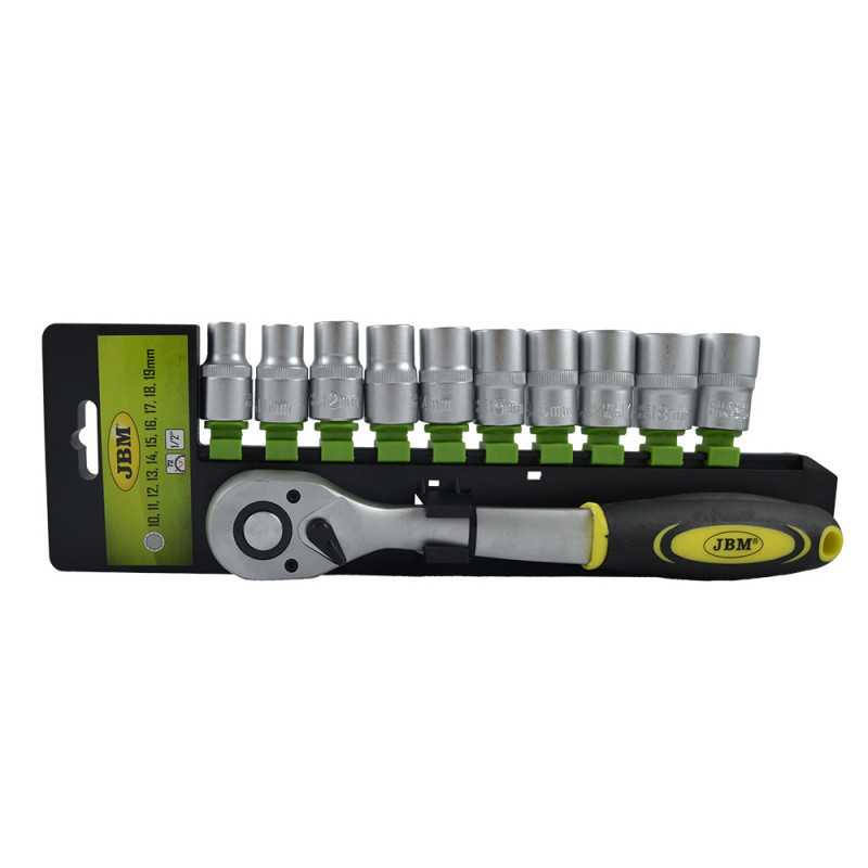 CLIQUET 72 DENTS DE 1/2" AVEC DOUILLES 12 PANS