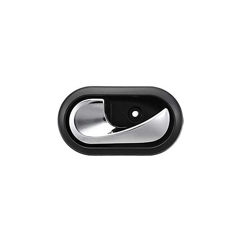 Poignée de porte gauche chrome brillant pour Clio 3 Mégane 2 Modus Twingo Dacia Sandero DA2003MA-LH