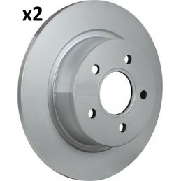 Jeu de 2 disques de frein arrière EICHER pour Ford Tourneo Transit 1.8 104590259