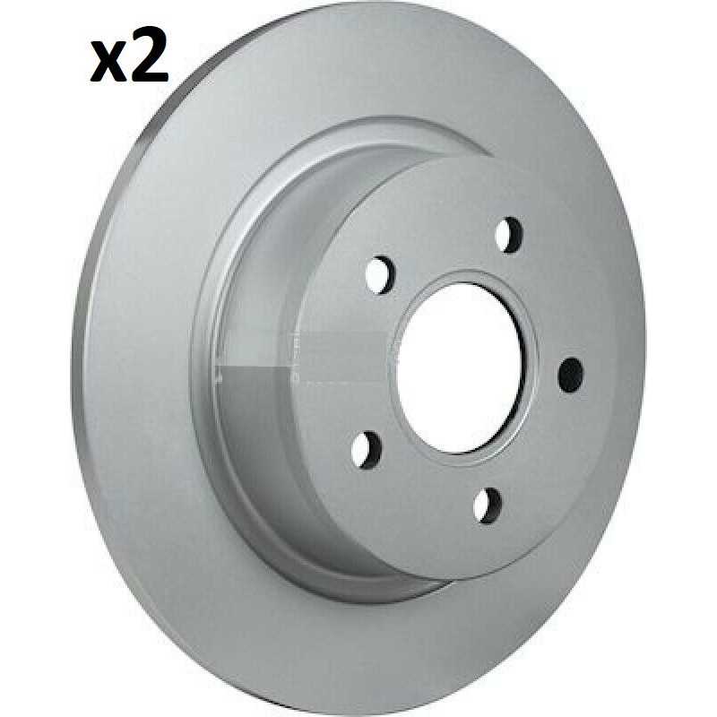 Jeu de 2 disques de frein arrière EICHER pour Ford Tourneo Transit 1.8 104590259