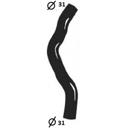 Durite de radiateur, tuyau de refroidissement supérieur pour Peugeot 405 ph 1 2 1.6 1.9 F7960