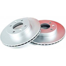 Jeu de 2 disques de frein arriere NIPPARTS pour Nissan Almera 2 Almera Tino Primera J3311028