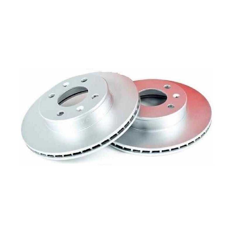 Jeu de 2 disques de frein arriere NIPPARTS pour Nissan Almera 2 Almera Tino Primera J3311028