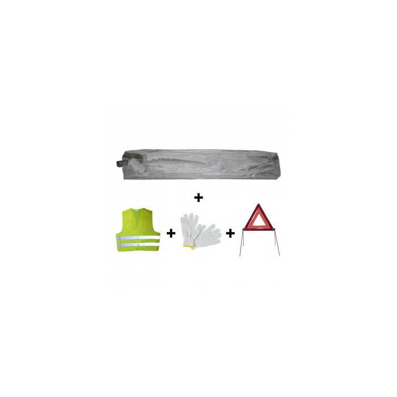 KIT DE SÉCURITÉ POCHETTE MINI Gris