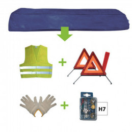 KIT DE SÉCURITÉ H7 Bleu 52770