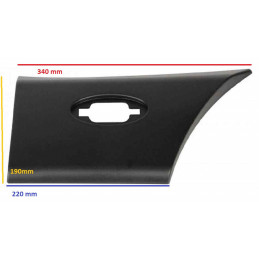 Baguettes, bandes de protection arriere droit Partie Avant et Arrière pour Nissan Interstar Opel Movano Renault Master M1375 ...