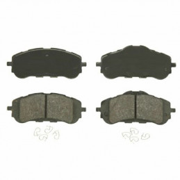 Jeu de 4 plaquettes de frein avant pour Peugeot 308 101545979