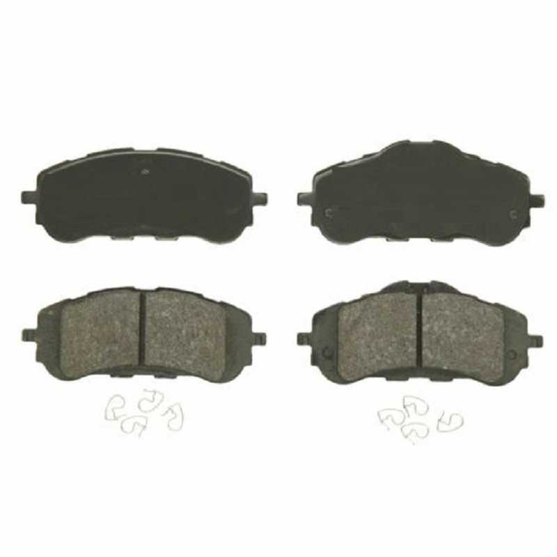 Jeu de 4 plaquettes de frein avant EICHER pour Peugeot 308