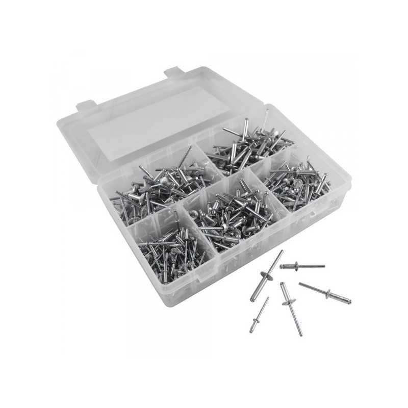 MALLETTE DE 300 pièces RIVETS 52043 MALLETTE DE 300 pièces RIVETS 52043