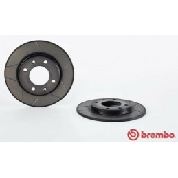 Jeu de 2 disques de frein arrière BREMBO pour Citroen Saxo Xsara Zx Peugeot 106 206 306 08.5334.11