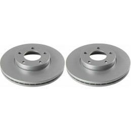 Jeu de 2 disques de frein avant NIPPARTS pour Mazda 3 5 J3303083