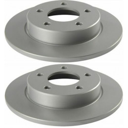 Jeu de 2 disques de frein arrière NIPPARTS pour Mazda 3 J3313031