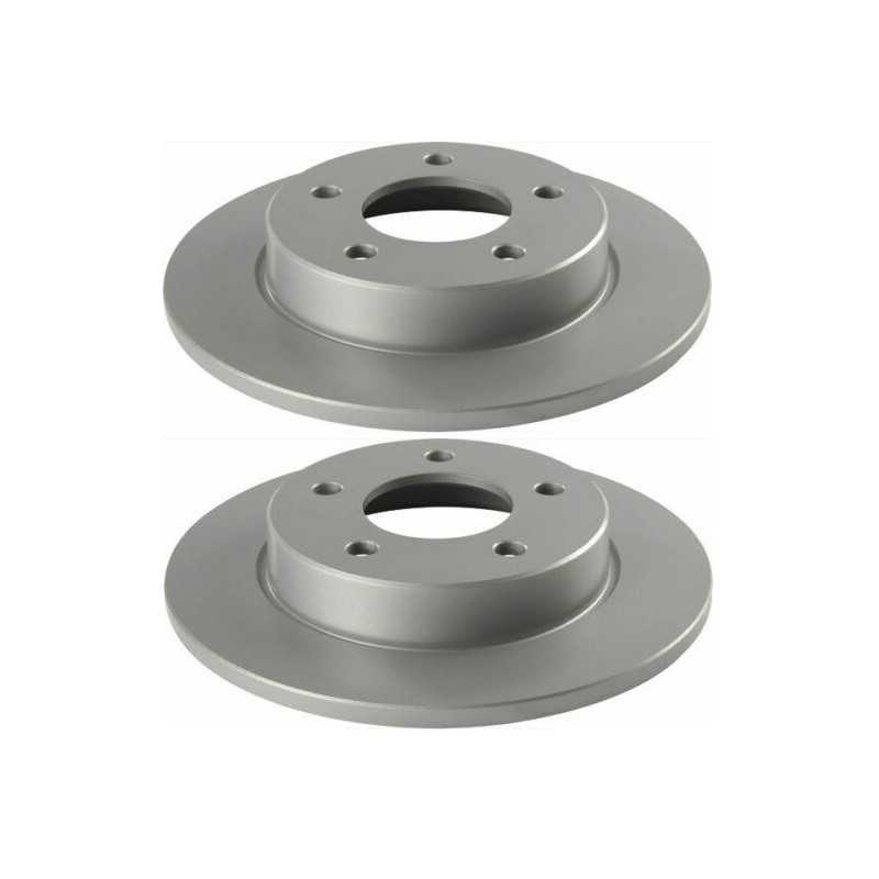 Jeu de 2 disques de frein arrière NIPPARTS pour Mazda 3 J3313031