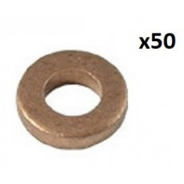 50 RONDELLES PLATE P/525030 DIM. 4x8x1.5