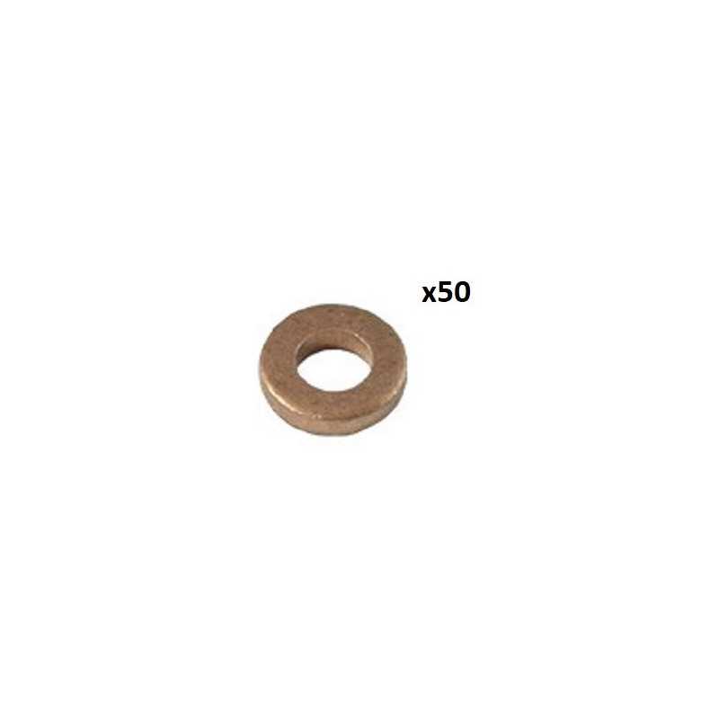50 RONDELLES PLATE P/525030 DIM. 4x8x1.5
