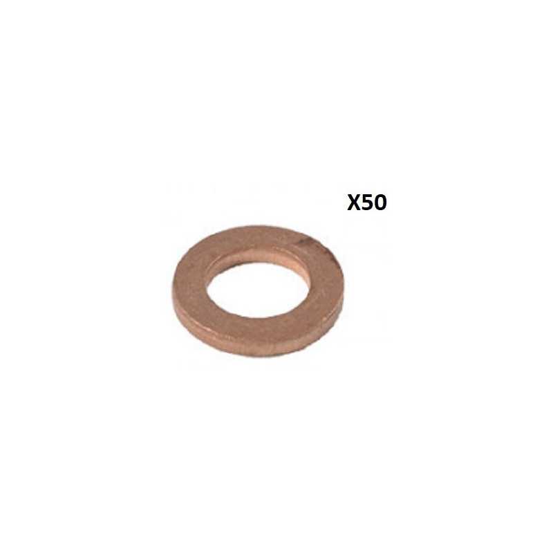 50 RONDELLES PLATE P/525030 DIM. 6x11x1.5